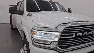 2024 Ram 3500 Chassis Cab Laramie Bright White Clearcoat Used walk around for sale in Fond Du Lac [upl. by Siulegroj]