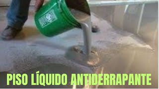 Tinta Antiderrapante para piso [upl. by Kudva]