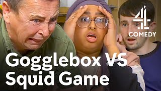 Gogglebox Reacts To Squid Game  Gogglebox  Channel 4 [upl. by Artapoelc]