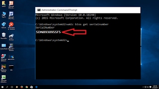 How to Check Laptop or PC Serial number or Product ID No Software [upl. by Akemrehs]