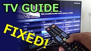 TV Guide EPG Fixed [upl. by Alatea]