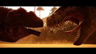 Jurassic World Dominion Teaser Recreated In Jurassic World Evolution [upl. by Tullus932]