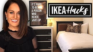 3 DIY IKEA HACKS  Affordable amp Easy Decor amp Furniture Ideas [upl. by Hselin959]