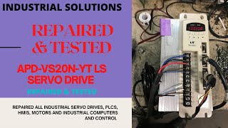 ADPVS20NYT LS SERVO DRIVE  REPAIRED amp TESTED [upl. by Hanas]