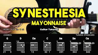 Synesthesia  Mayonnaise  Easy Guitar Chords Tutorial For Beginners CHORDS amp LYRICS guitarlesson [upl. by Riehl]