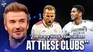 David Beckham discusses Real Madrid Bellingham Man Utd amp Harry Kane  UCL Today  CBS Sports [upl. by Ameerak746]