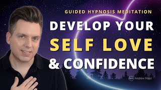 Guided Hypnosis Meditation For Self Love And Self Worth Increase Your Self Esteem amp Confidence [upl. by Ateekal]