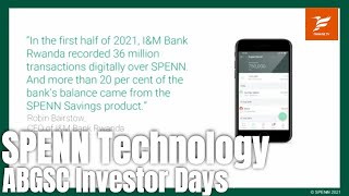 SPENN Technology  ABGSC Investor Days May 24 2022 [upl. by Dyson]