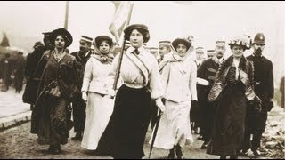 Emily Wilding Davison and the Suffragette banner [upl. by Arremat]