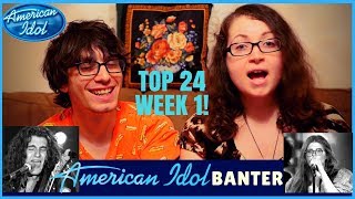 TOP 24 Week 1 Big SOLOS Bigger DUETS and WHO GOT ELIMINATED  AMERICAN IDOL Reaction 2018 [upl. by Eyoj]