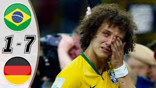 BRAZIL 17 GERMANY  EXTENDED HIGHLIGHTS  2014 FIFA WORLD CUP [upl. by Terris]