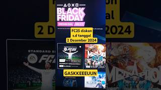 FC 25 digital on PlayStation Black Friday 2024 deals fc25 blackfriday2024 playstationstore [upl. by Tamma]