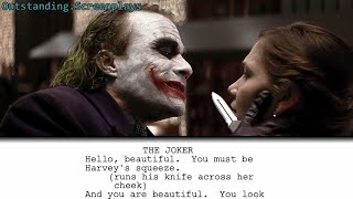 The Dark Knight  Joker Crashes The Party  Screenplay Download  Script to Screen  Screenplayed [upl. by Harper]