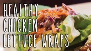 Healthy Chicken Lettuce Wraps [upl. by Laeynad100]