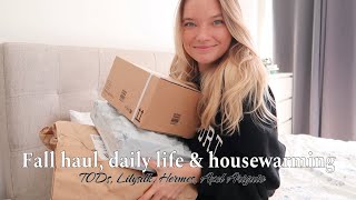 Massive autumnfall haul TODs Lilysilk mental health amp selfcare talk housewarming  London [upl. by Neleb361]