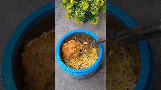 Lunch box Idea’s Day1 chicken Briyani amp Raita lunchbox lunchideas homecooking somaskitchen [upl. by Raddi]