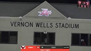 Douglas Eagles vs Albertville Aggies JV Football 9924 [upl. by Aleicarg]