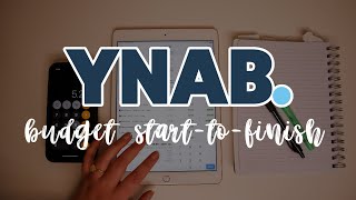 COMPLETE YNAB BUDGET SET UP FOR BEGINNERS 2022 UPDATE  Create a New Budget With Me in YNAB [upl. by Ylnevaeh]