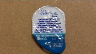 How to Read a Prescription from a Contact Lens Blister Pack [upl. by Ivzt66]