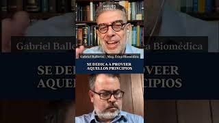 quotLos bioeticistas no son anticienciaquot👊🏻 Gabriel Ballerini  Magister en Ética Biomédica bioetica [upl. by Harwell743]