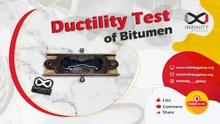 Bitumen Ductility Test [upl. by Nnaynaffit88]