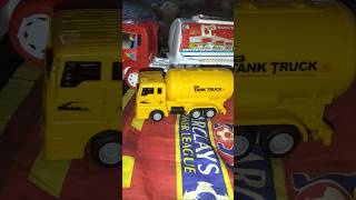 Excavator tank truk Truk oleng Yellow shorts [upl. by Lowndes542]