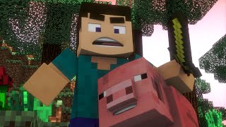 Pig Life  Minecraft Animation [upl. by Bever696]