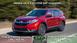 Honda CRV 22 ICTDI DPF Cleaning [upl. by Lordan]