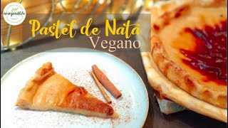 PASTEL DE NATA Vegano  sem açúcar evagoodlife [upl. by Odrareg]