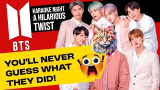 BTS Karaoke Night A Hilarious Twist  CLELBSATION [upl. by Kcir]