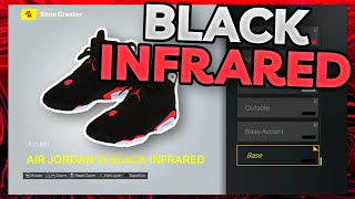 HOW TO MAKE Air Jordan 6 quotBlack Infraredquot IN NBA 2K25 NBA 2K25 Shoe Creator [upl. by Anayek]