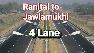 RanitaltoJawlamukhi 4 Lane construction work Himachal Pahari culture [upl. by Auqkinahs]