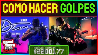 Como HACER GOLPES en GTA ONLINE [upl. by Hatty880]