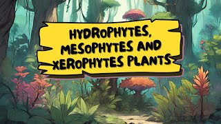 Hydrophytes Mesophytes and Xerophytes Plants [upl. by Eyma]