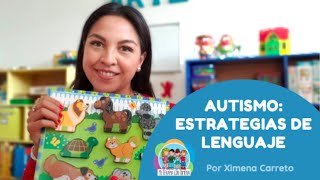 Estimulemos el lenguaje Autismo l ACTIVIDADES DE LENGUAJE l Mi terapia con Ximena [upl. by Ttevi]