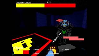 3d Undyne the Undying fight Undertale fan game [upl. by Egwin809]