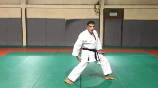 Karate  Yori Ashi  le pas trainé KarateBlognet [upl. by Ahk]