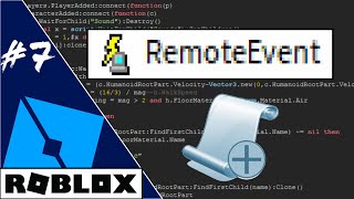 REMOTE EVENTS ROBLOX STUDIO  CURSO DE PROGRAMACIÓN AVANZADA DE ROBLOX STUDIO CON LUA 7 [upl. by Epoh]