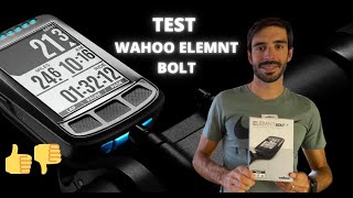 WAHOO ELEMNT BOLT TEST COMPLET MON AVIS 🤔 [upl. by Cinda]