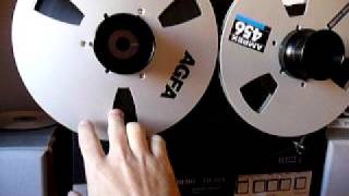 Tandberg TD 20A reel to reel deck [upl. by Adnohrahs243]