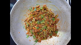 गवार ची भाजी  Gavarichi Bhaji  Marathi Recipe [upl. by Gwyneth183]