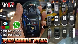 Duplikat kunci mobil keyless  upgrade smartkey LCD  modifikasi kunci mobil smartkey  bikin kunci [upl. by Daisi]