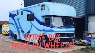 Horse Box Home On Wheels Our Biggest Campervan Conversion Yet [upl. by Tallu88]