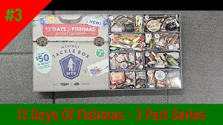 Mystery Tackle Box  12 Days Of Fishmas Advent Calendar Unboxing  Part 3 2023 [upl. by Akienaj]