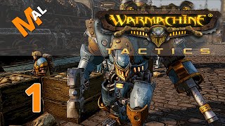 Warmachine Tactics Intro  Review  Lets Play Part 1 [upl. by Dominic983]