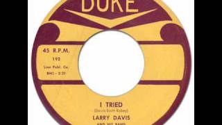 Rockin Blues  Fenton Robinsong  I TRIED  Larry Davis Duke 192 1958 [upl. by Nealy]