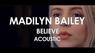 Madilyn Bailey  Believe  Acoustic Live in Paris [upl. by Norag]