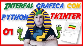 🐍 PYTHON y tkinter tutorial español Porque aprender tkinter🤔 01 [upl. by Pitchford]