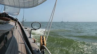 Zeilen op het IJsselmeer  Lemsteraak Wadwaai 202312 [upl. by Alvina]