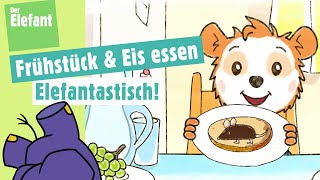 Bobo frühstückt mit seinen Eltern amp Bobo geht Eis essen  Der Elefant  WDR [upl. by Rumney]